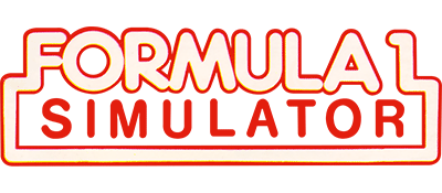 Formula 1 Simulator logo for Commodore 64